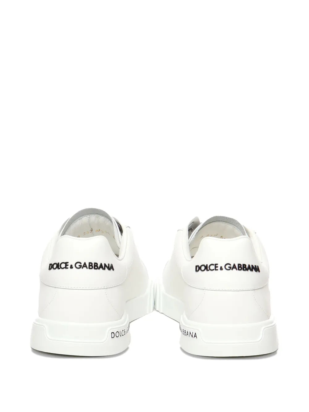 Dolce & Gabbana Portofino Leather Low-Top
