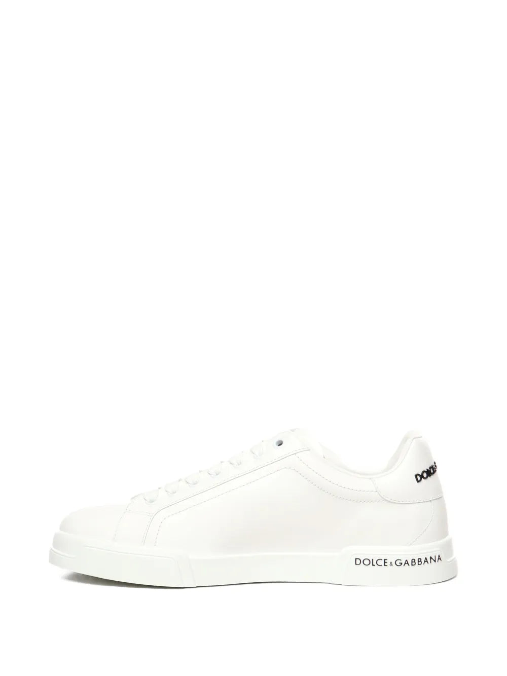 Dolce & Gabbana Portofino Leather Low-Top