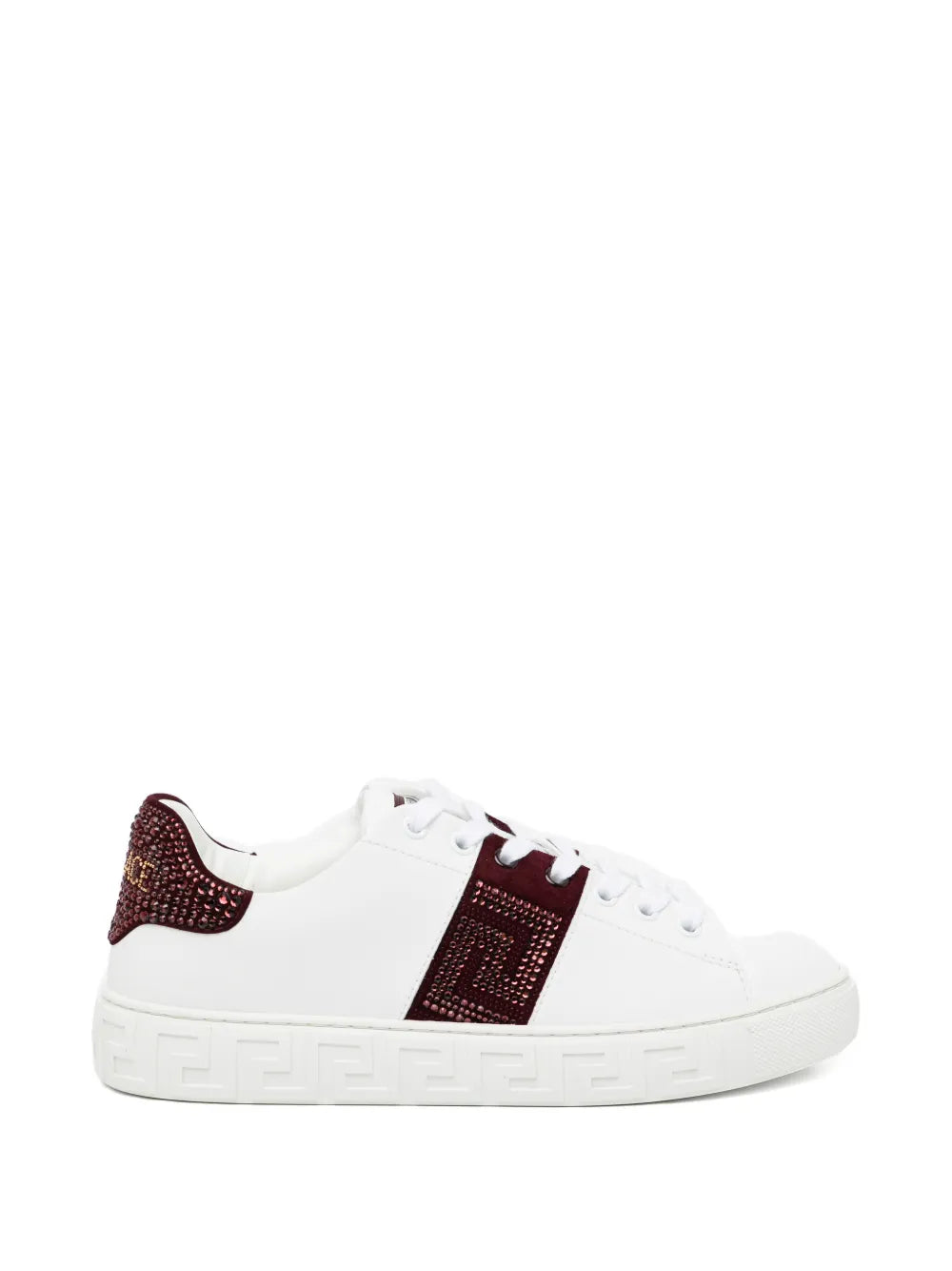 Versace Crystal-Embellished Trainers