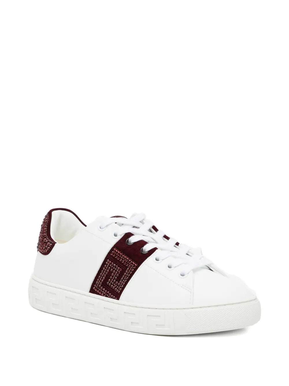 Versace Crystal-Embellished Trainers