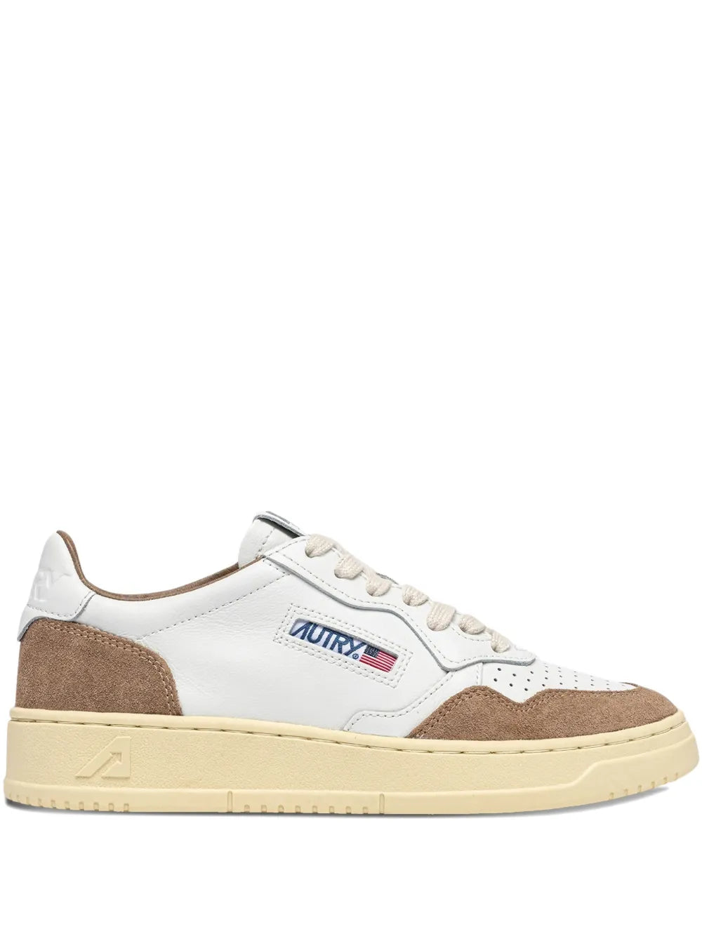 Autry Perforated Leather Trainers