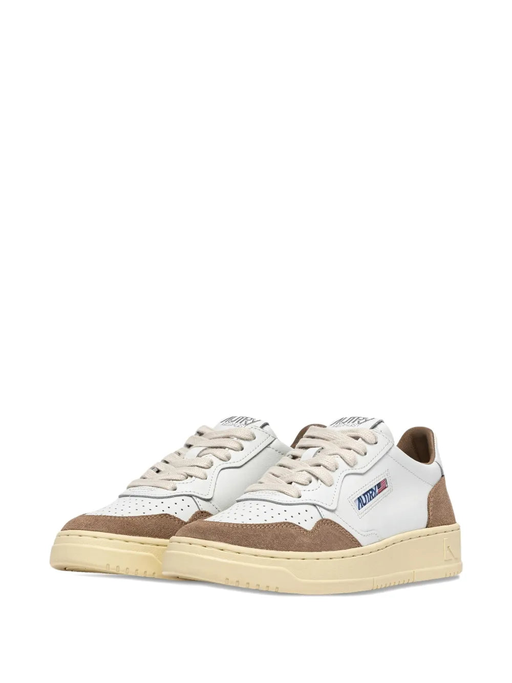 Autry Perforated Leather Trainers