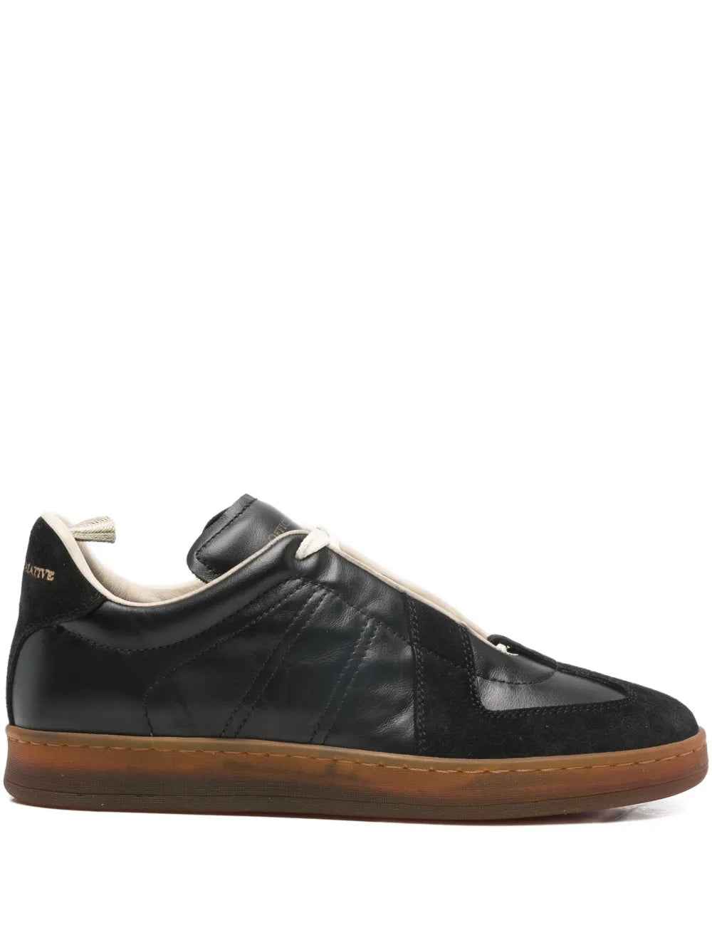 Officine Creative Panelled Lace-Up Low-Top