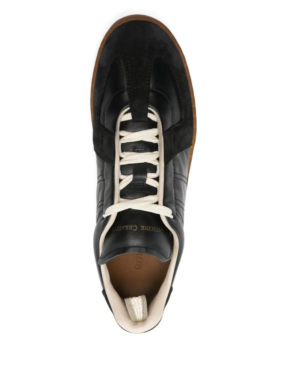 Officine Creative Panelled Lace-Up Low-Top