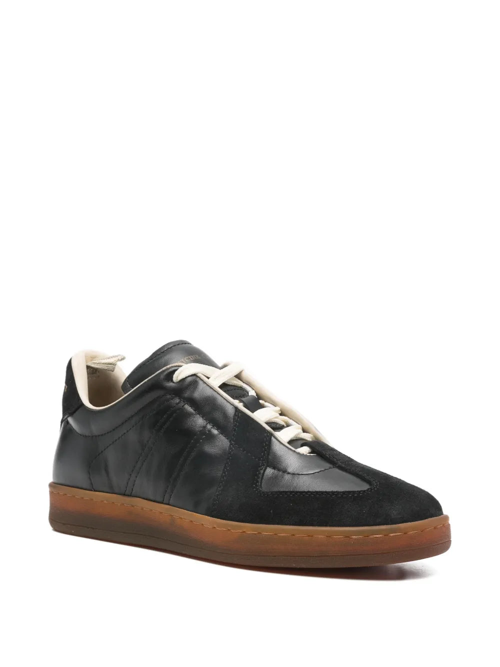 Officine Creative Panelled Lace-Up Low-Top