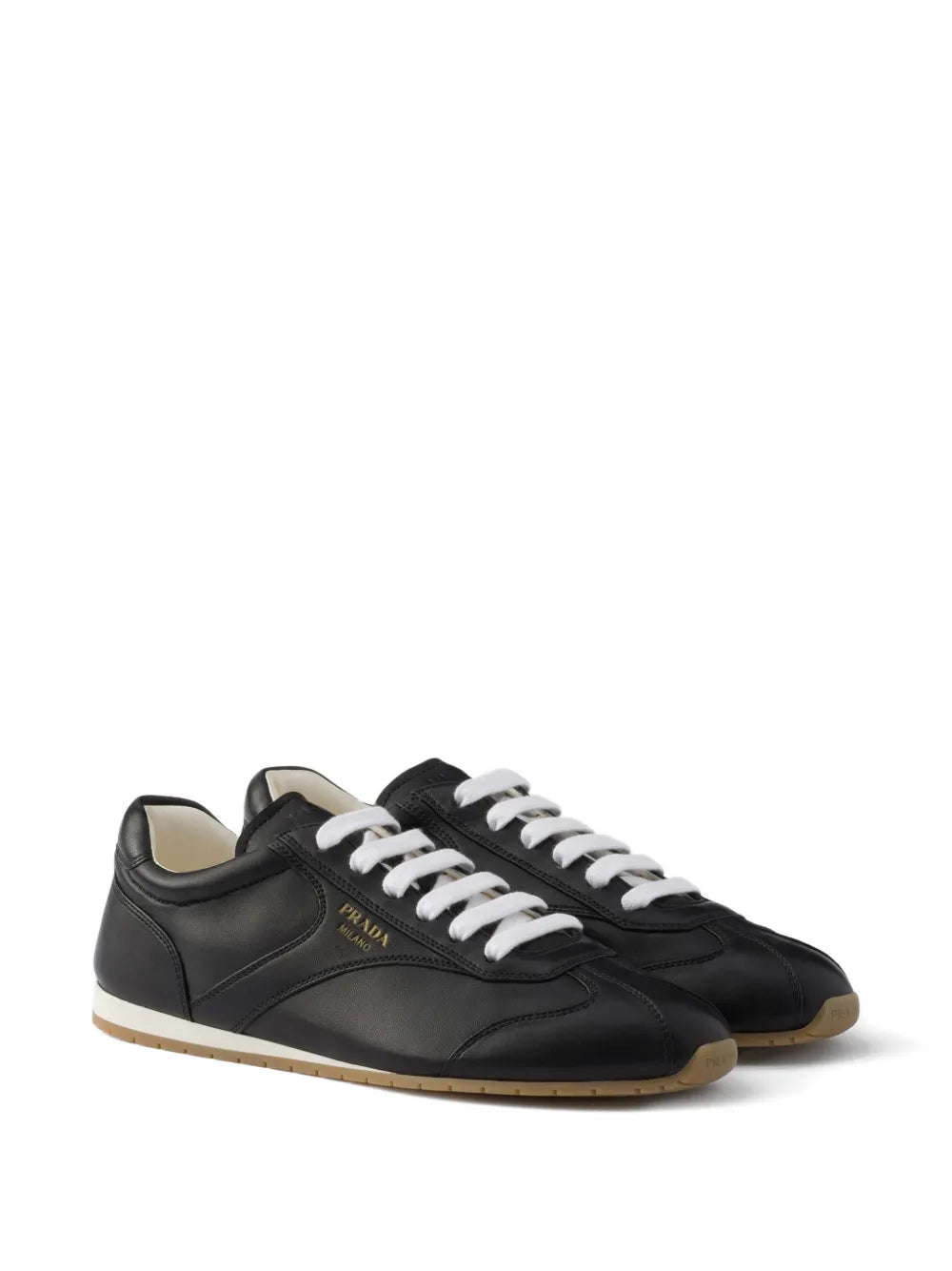 Prada Leather Lace-Up