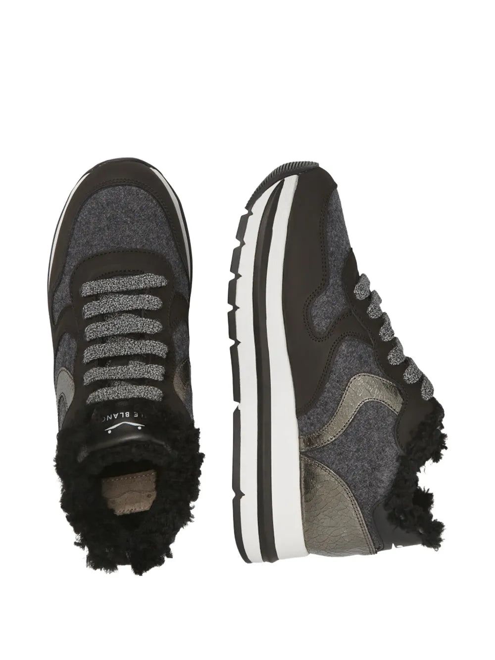 Voile Blanche Lace-Up