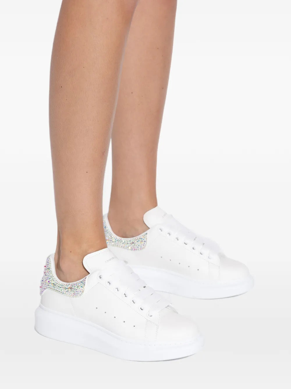 Alexander McQueen Embellished Lace-Up