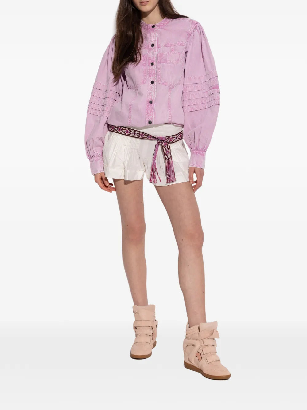 ISABEL MARANT Bekett Cut-Out Touch-Strap