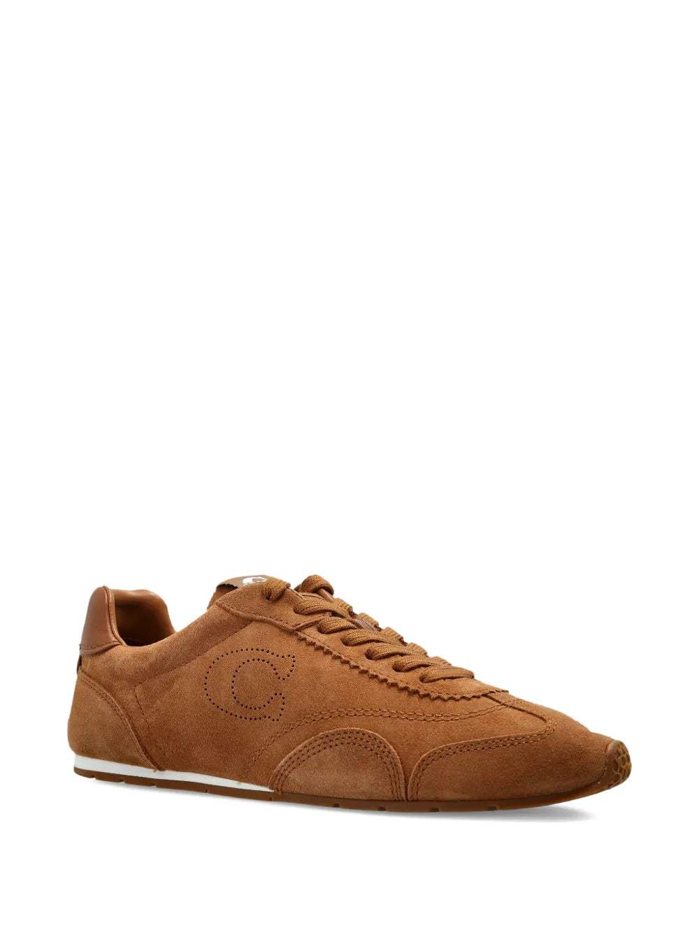 Coach Lace-Up Suede