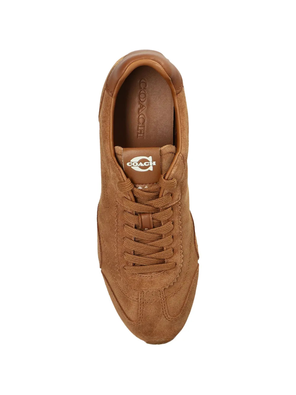 Coach Lace-Up Suede