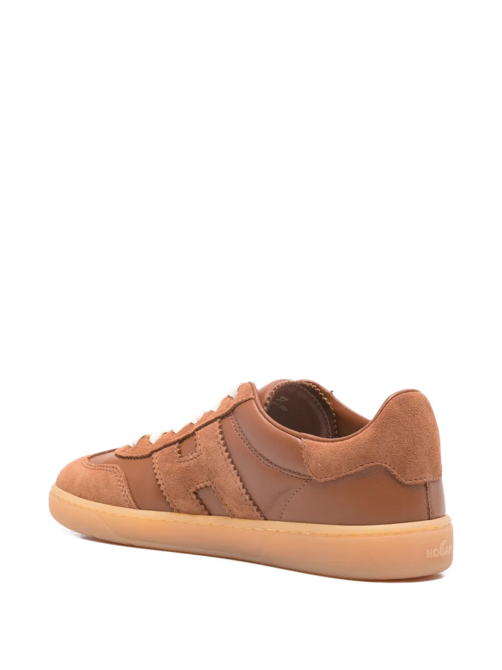 Hogan Suede Logo-Appliqu ow-Top