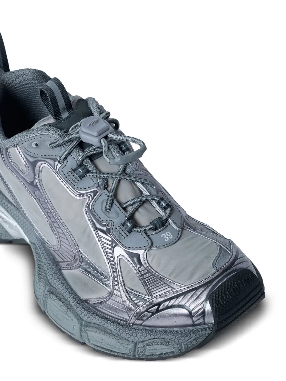 Balenciaga Mesh Panel Sculpted Sole Trainers