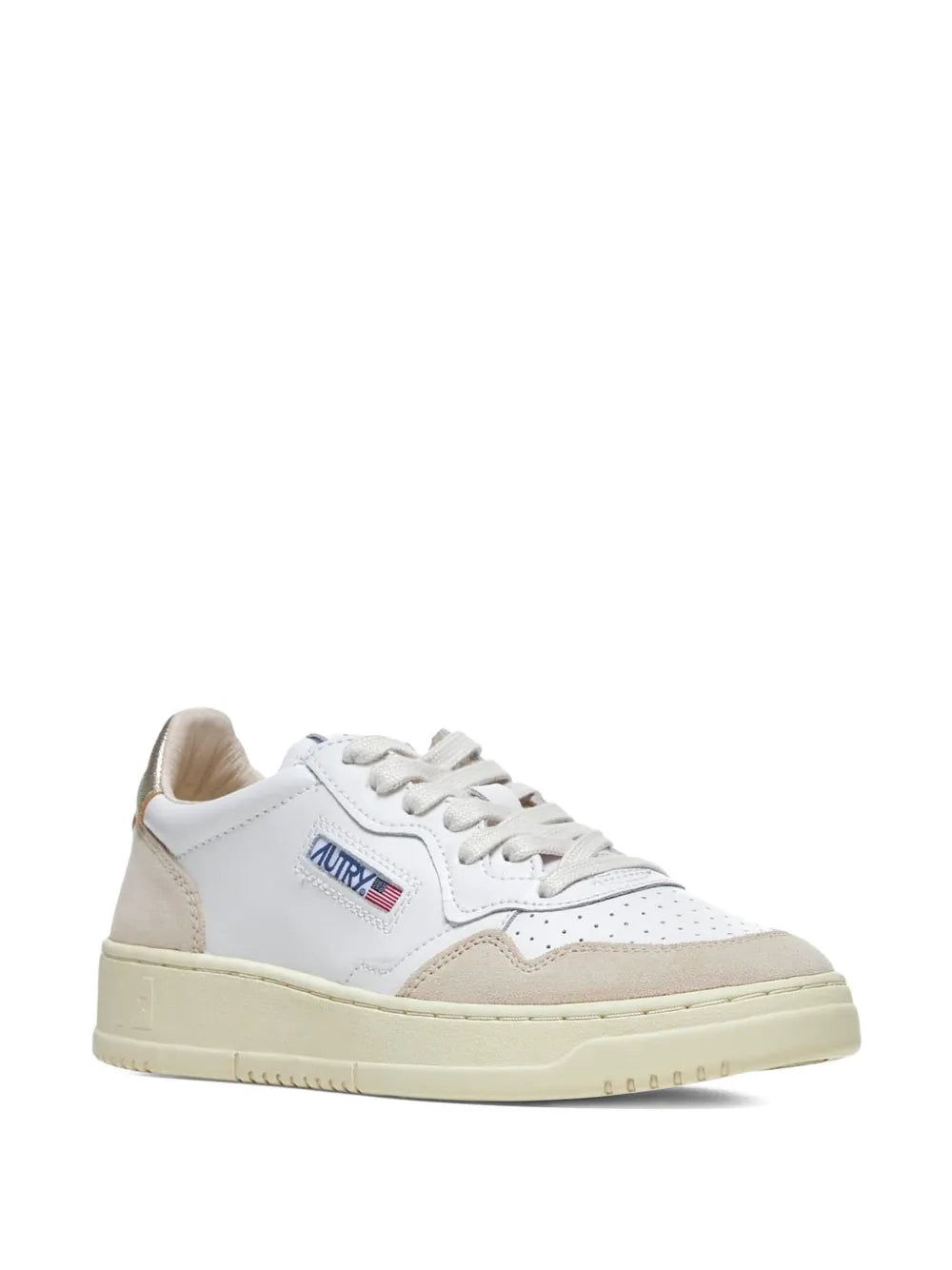 Autry Medalist Low Perforated Leather