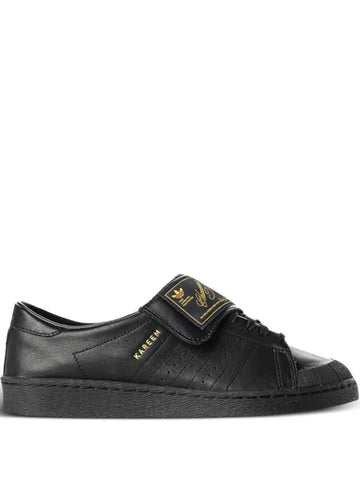 Willy Chavarria X adidas Kareem Double-Strap Leather Sneakers
