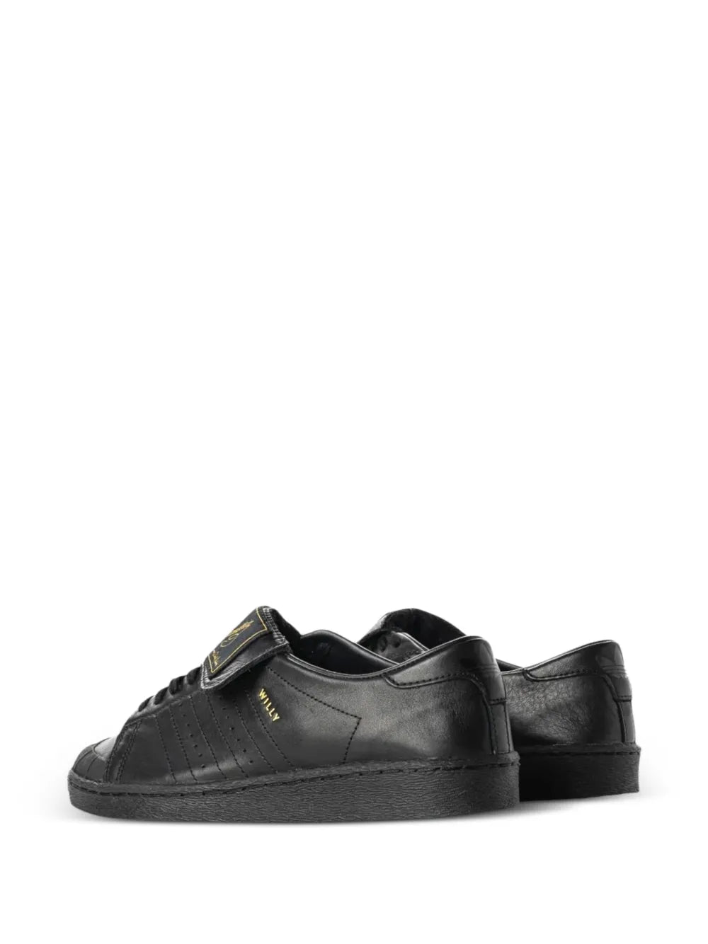 Willy Chavarria X adidas Kareem Double-Strap Leather Sneakers