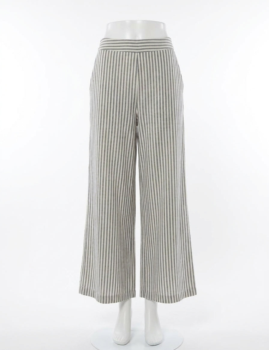 Scout Knit Striped Pants In Eclipse