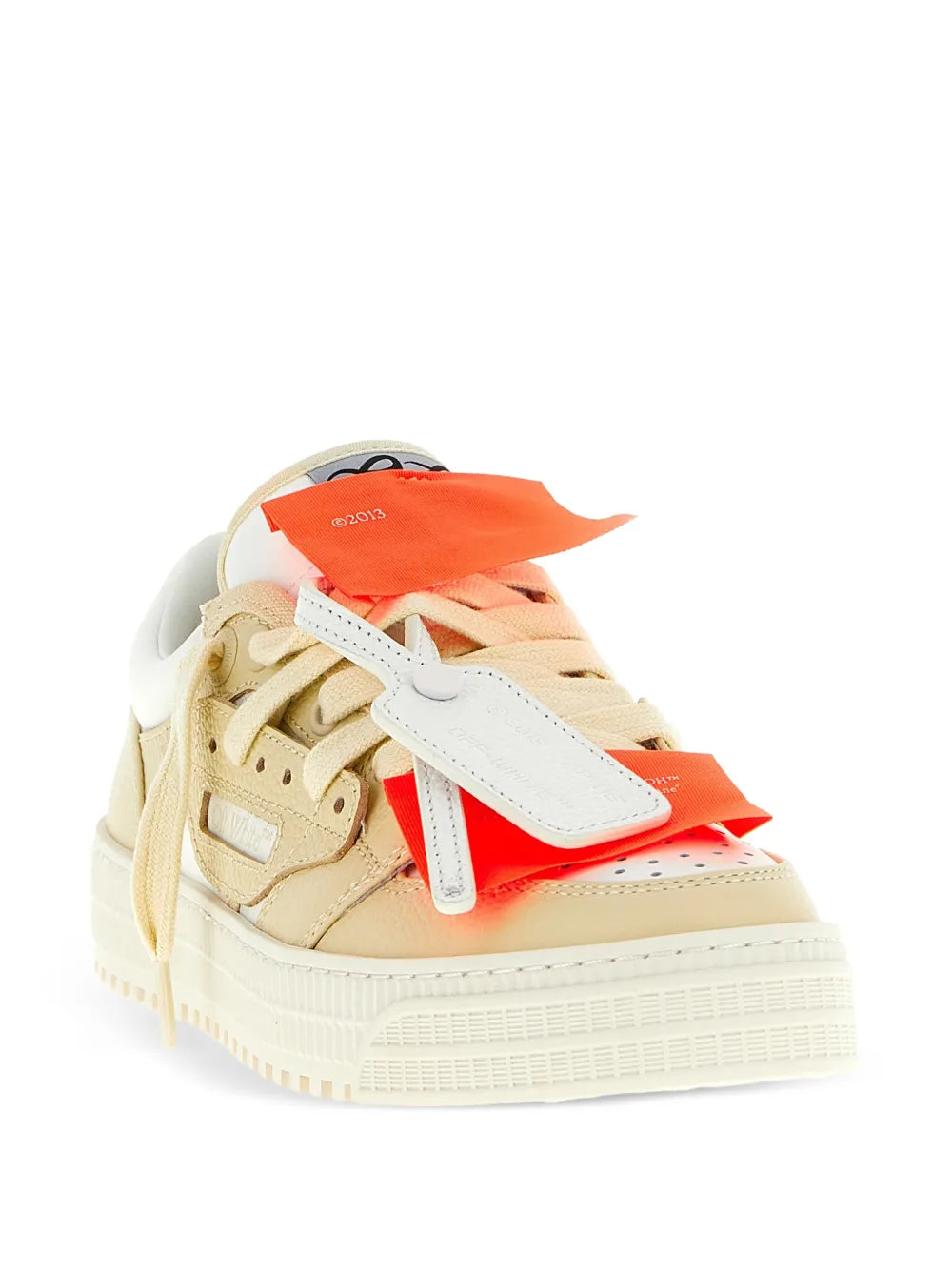 Off-White Two-Tone Low Top