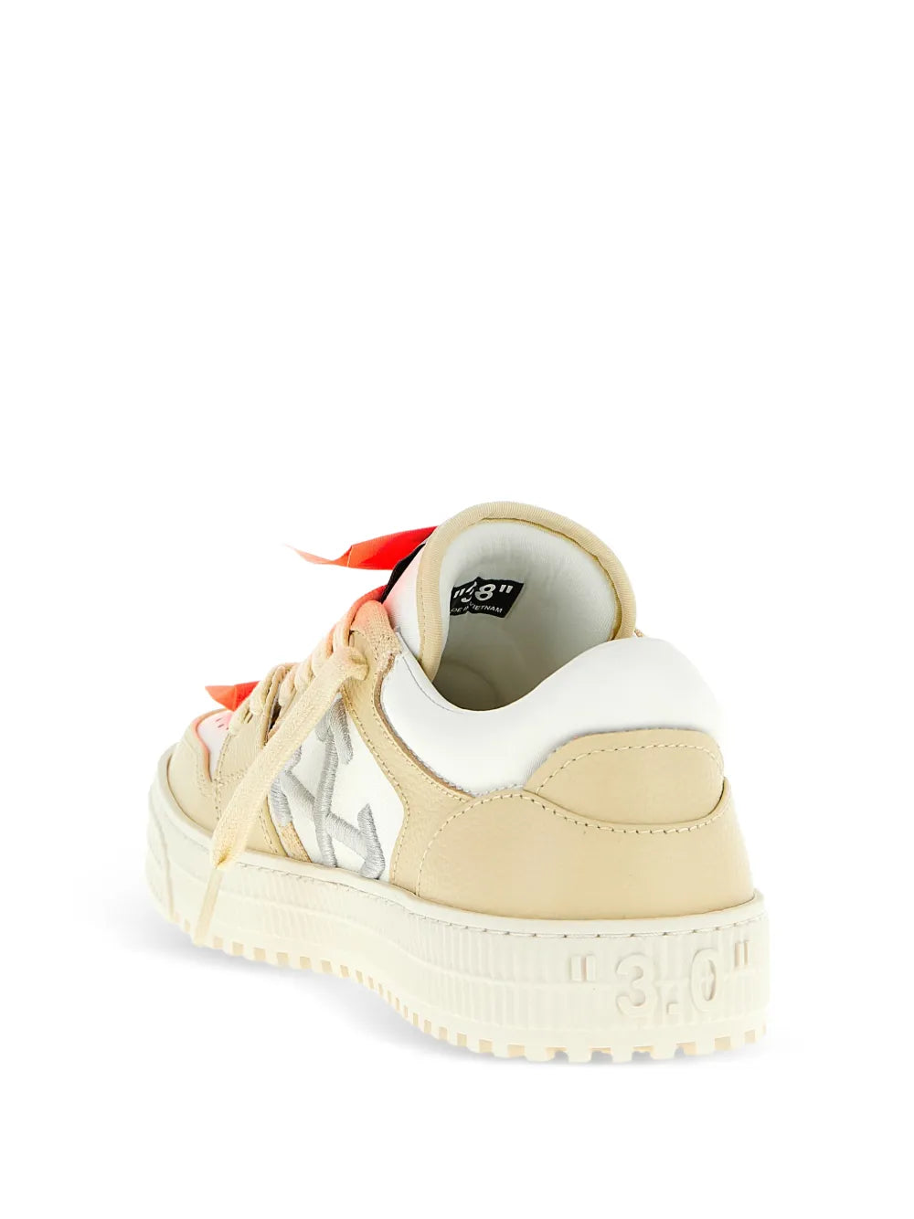 Off-White Two-Tone Low Top