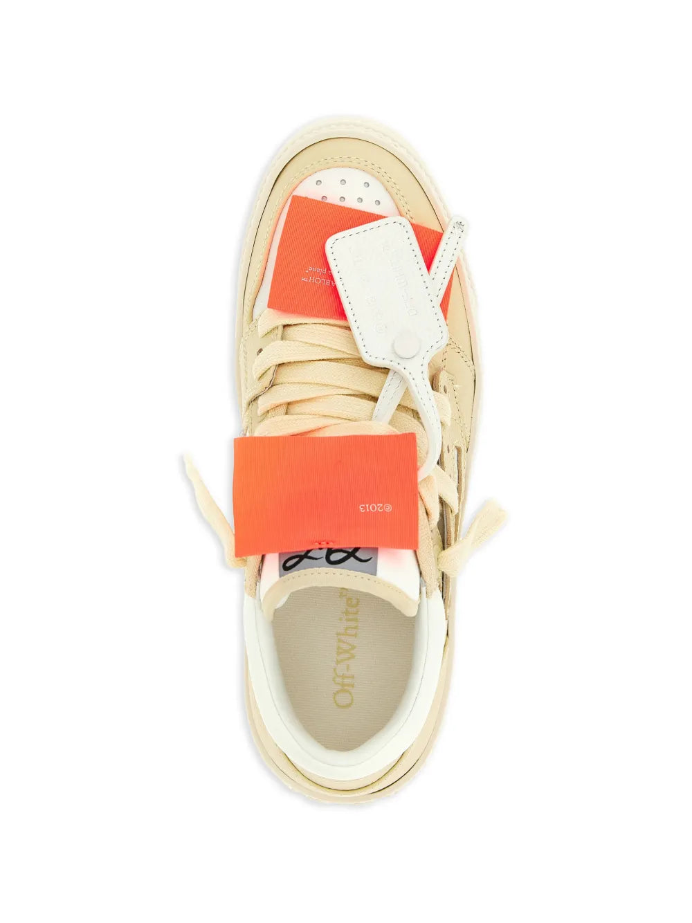 Off-White Two-Tone Low Top