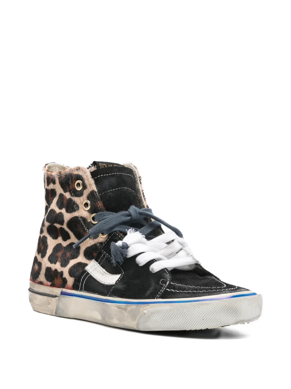 PAUL EASTERLIN Caly Star Leopard High-Top