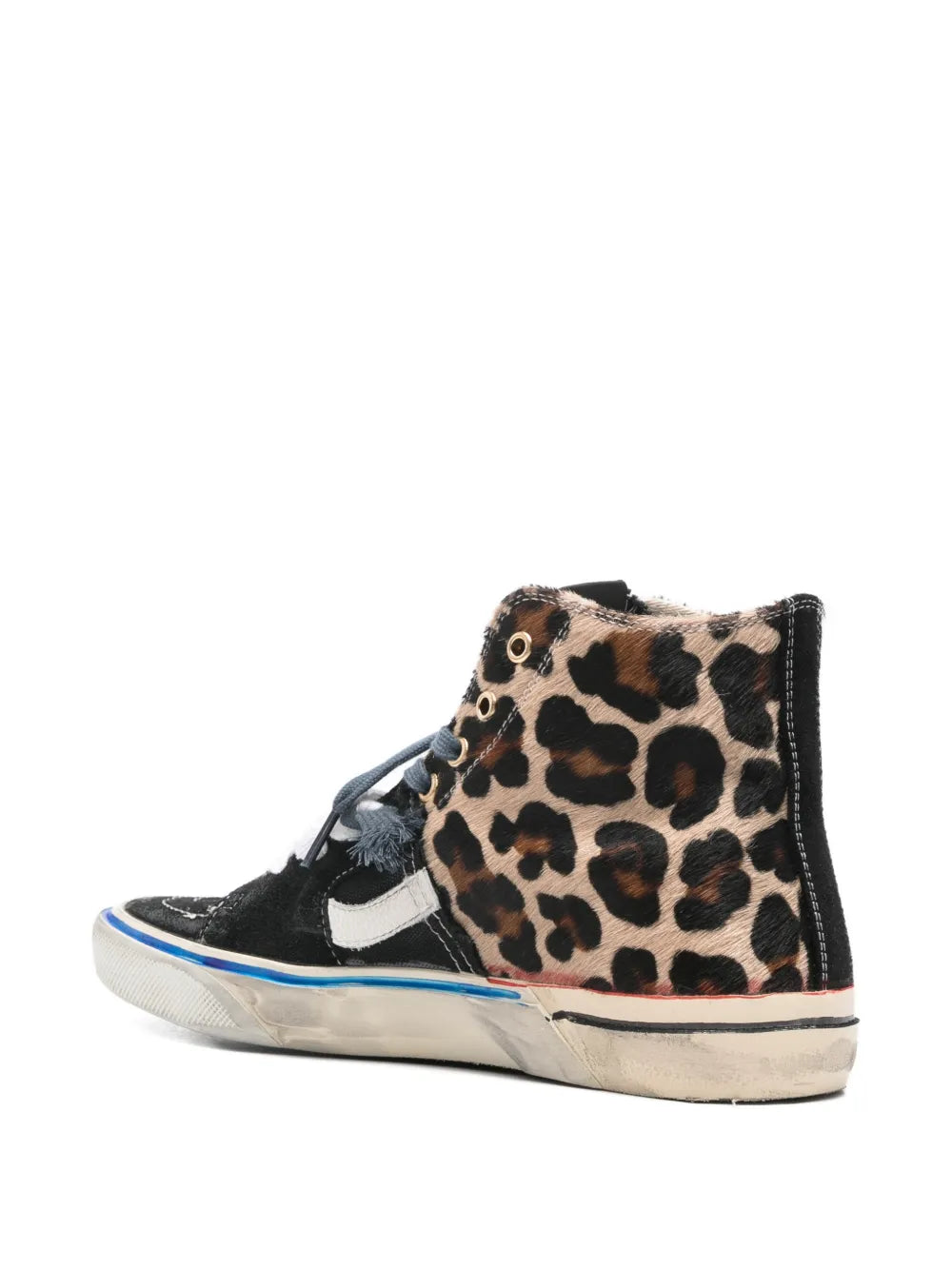 PAUL EASTERLIN Caly Star Leopard High-Top