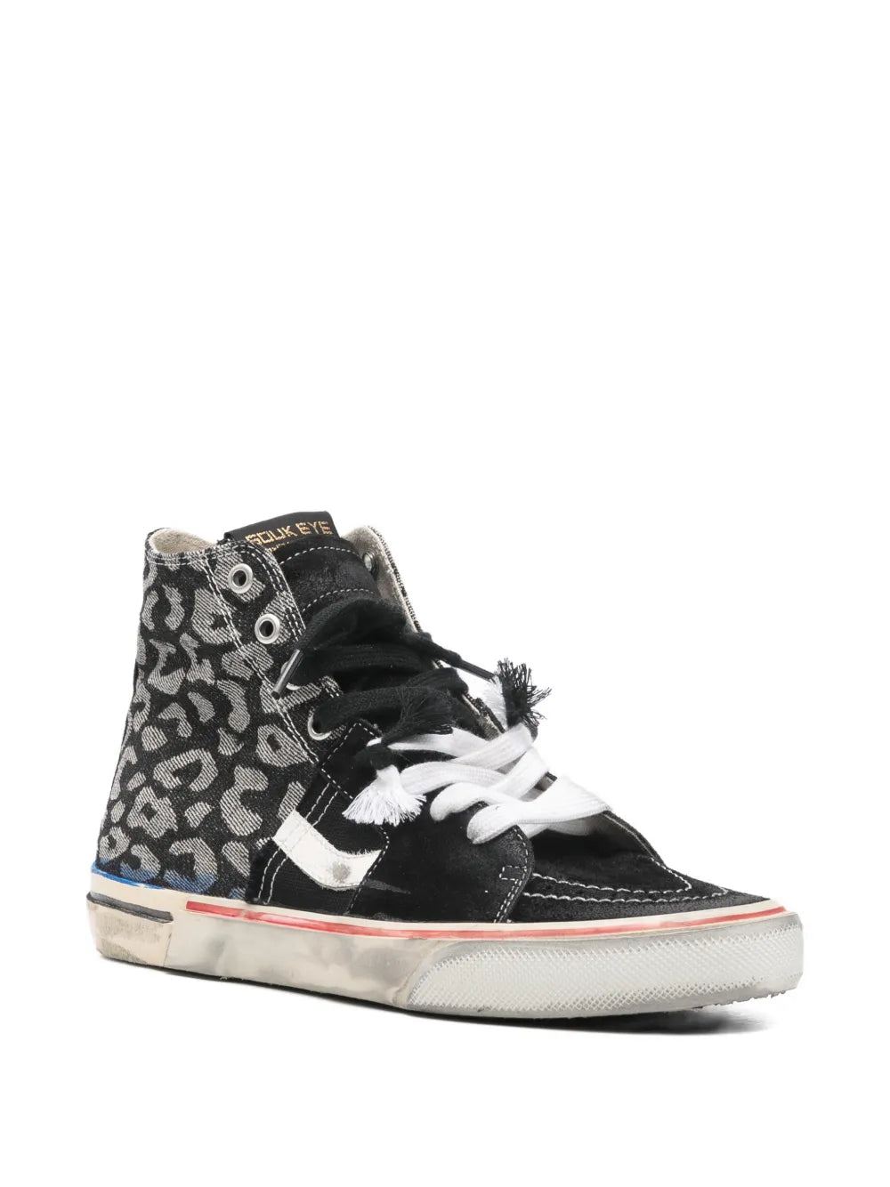 PAUL EASTERLIN Caly Star Leopard High-Top