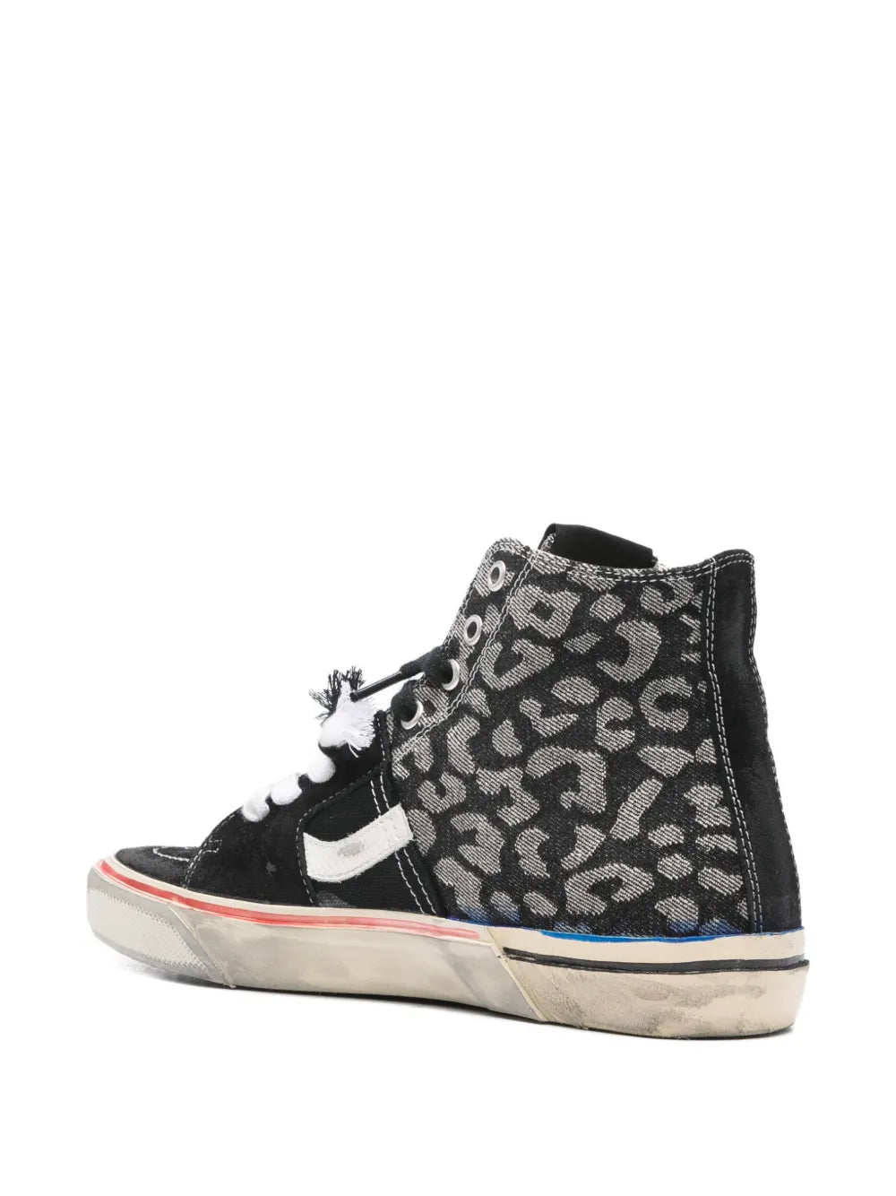 PAUL EASTERLIN Caly Star Leopard High-Top