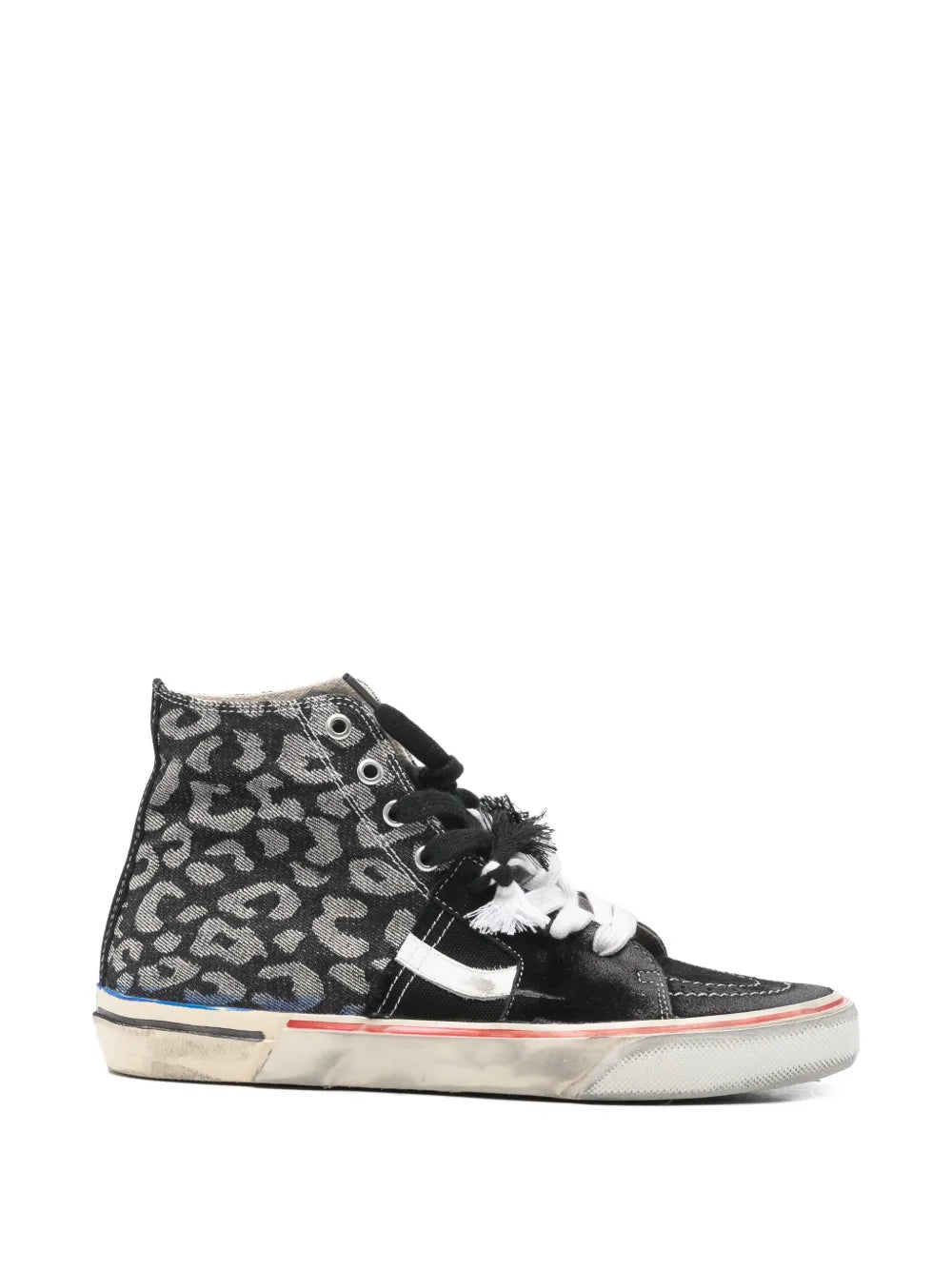 PAUL EASTERLIN Caly Star Leopard High-Top