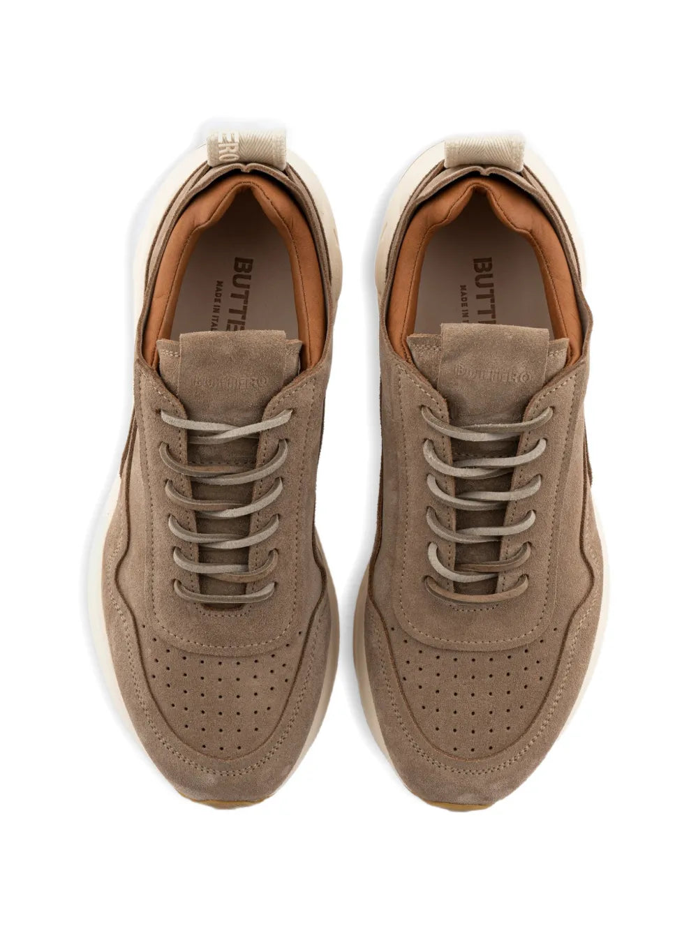 Buttero Round-Toe Perforated