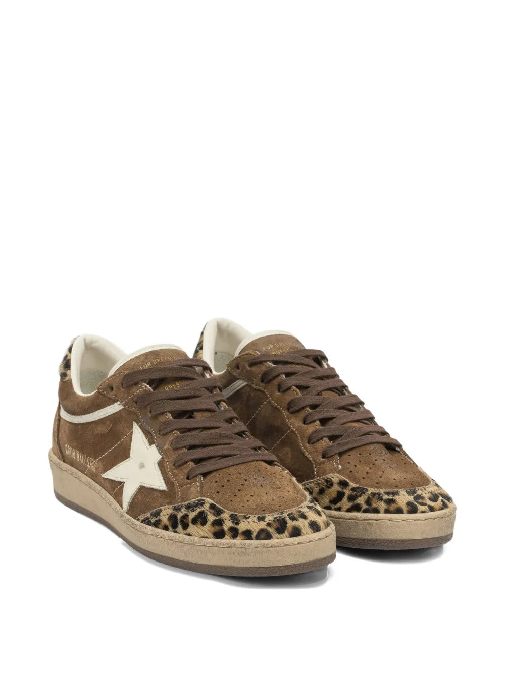 Golden Goose Ball Star Leopard