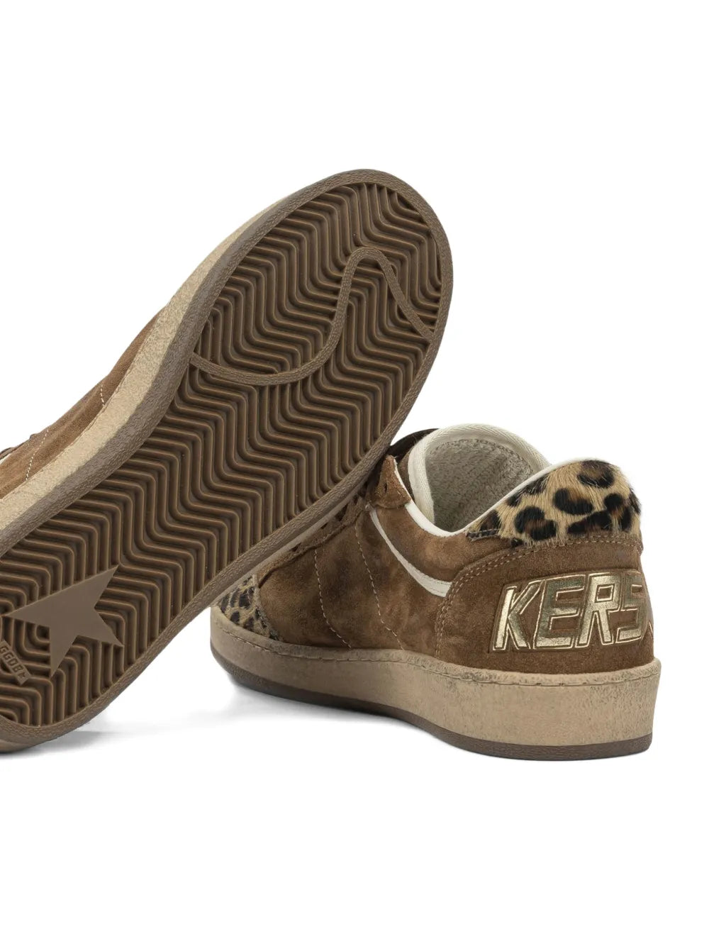 Golden Goose Ball Star Leopard