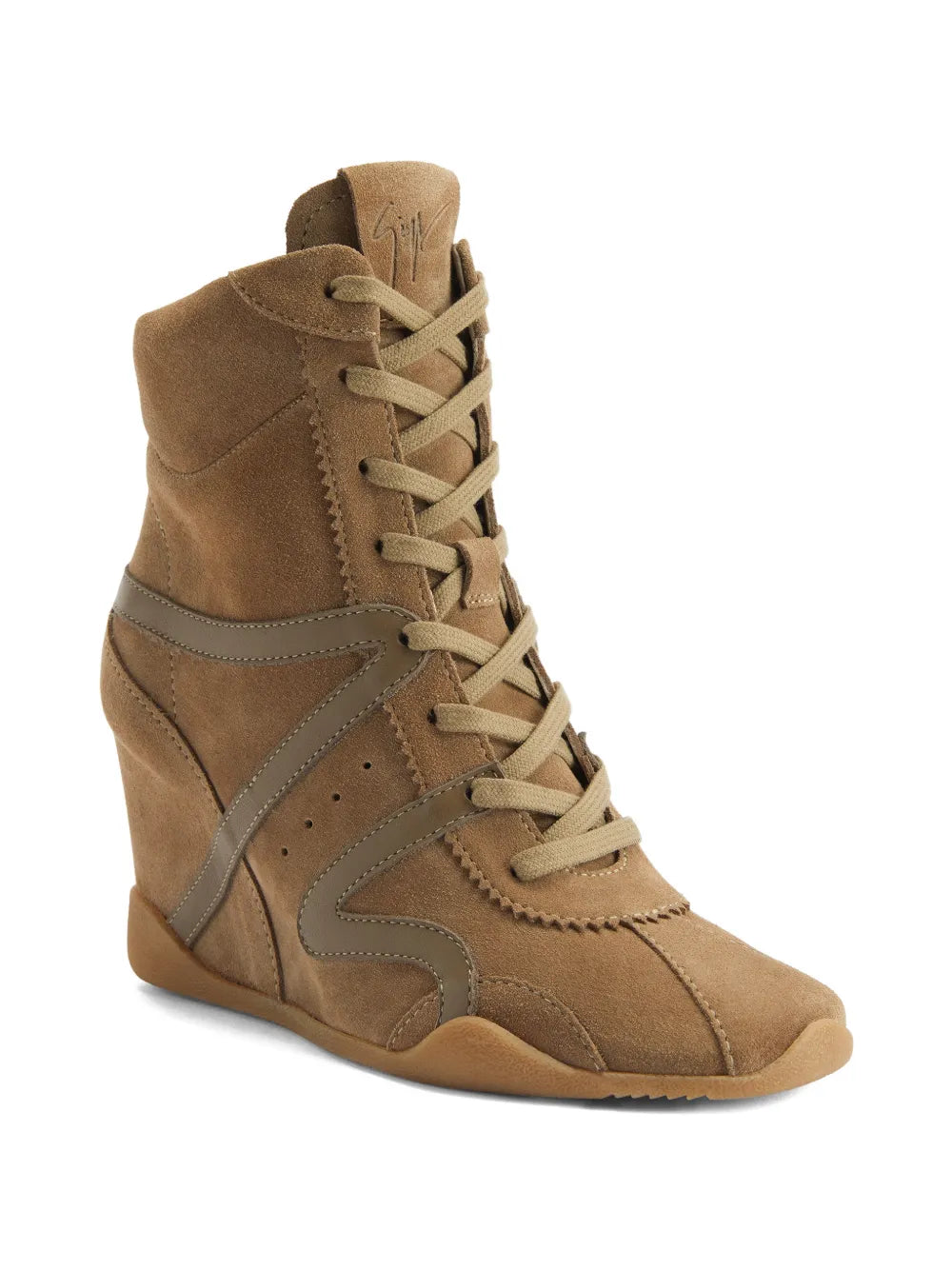 Giuseppe Zanotti Top Wedge Lace-Up