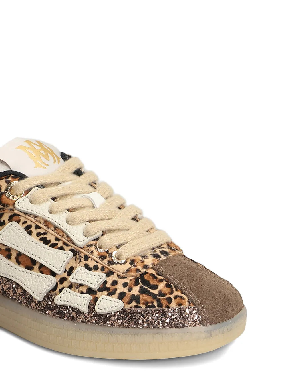 AMIRI Animal-Print Lace-Up