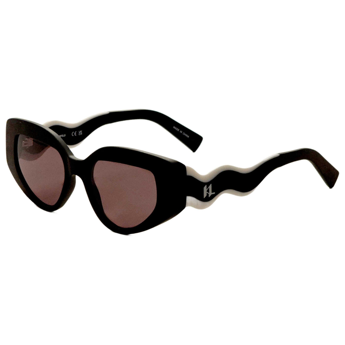 Karl Lagerfeld Women's 50mm Black Sunglasses KL6144S-002