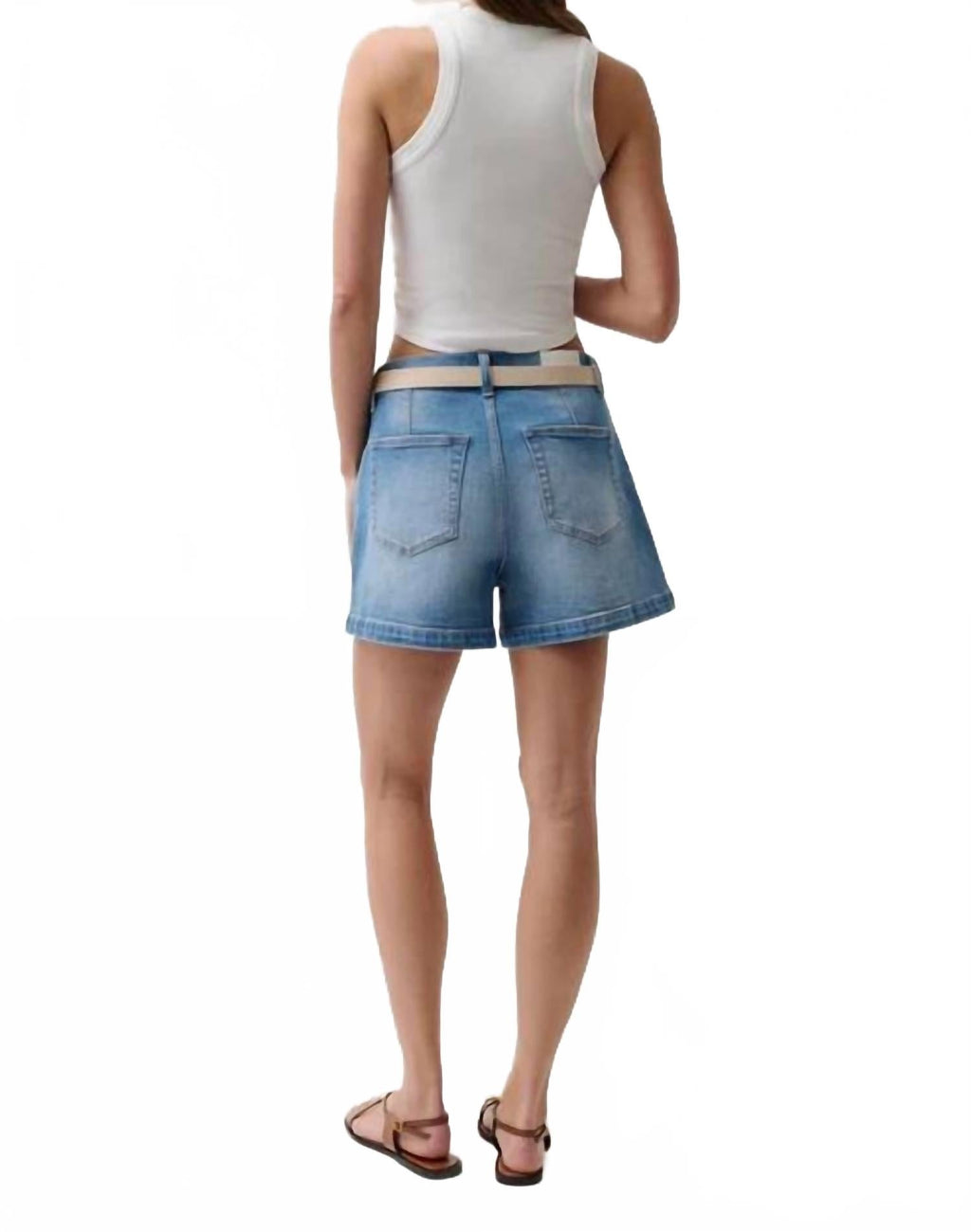 Aoki High Rise A-Line Short In Hidden Gem