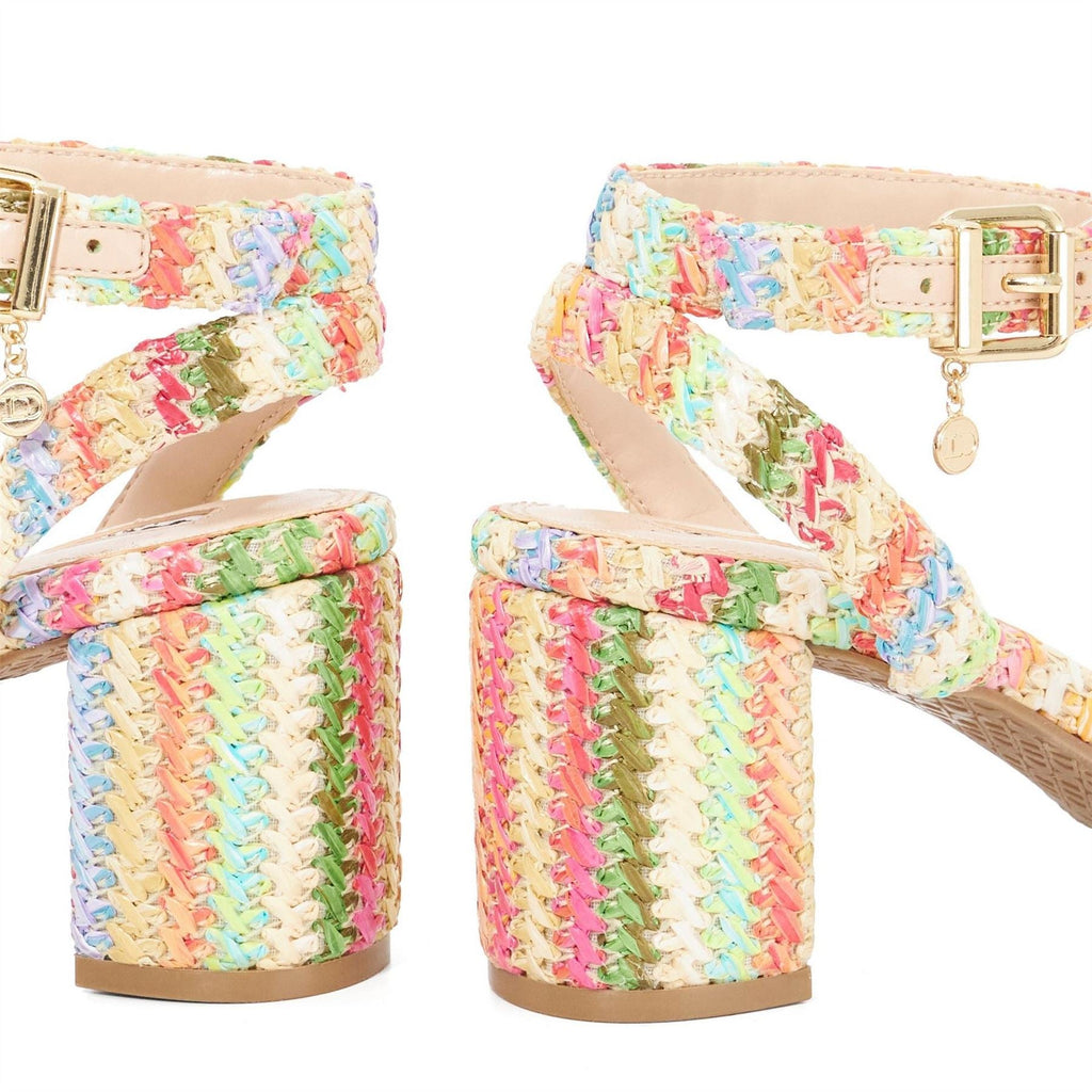 Dune Lo Memee High Heel Block Sandals