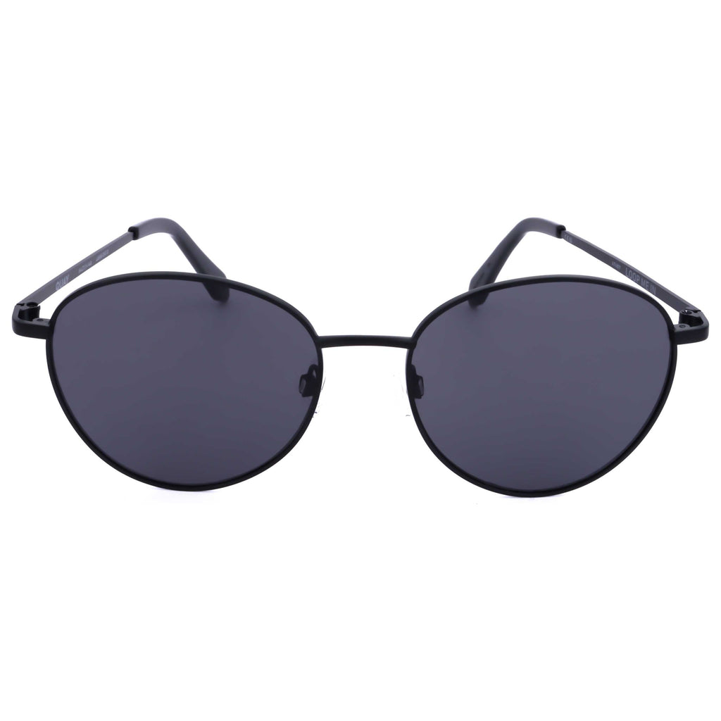 Quay Unisex 48mm Black Sunglasses LOOP-ME-IN-BLK-48