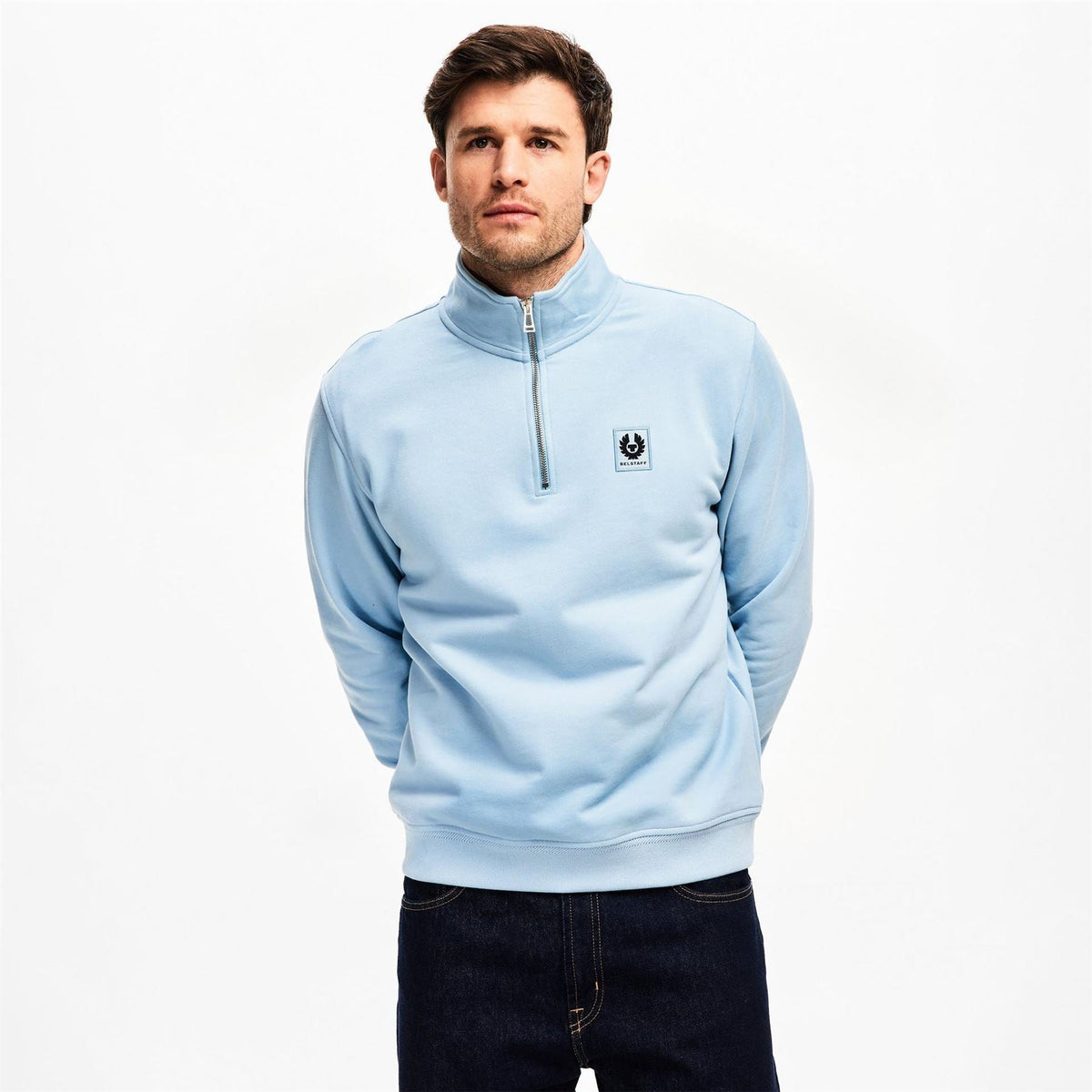 Belstaff Quarter Zip Sweatshirt