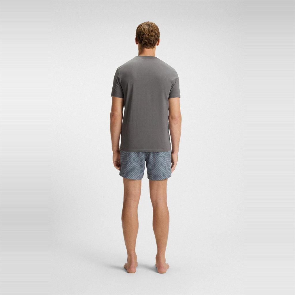 Boss Wordmark Printed Logo Crew Neck Short Sleeve T-Shirt