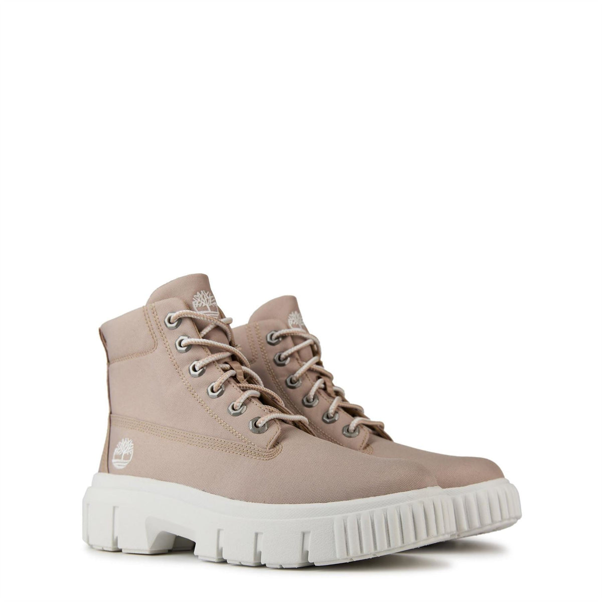 Timberland Mid Chukka Boots with Chunky Heel
