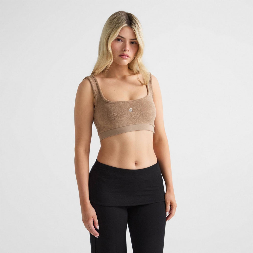 4th and Reckless Womens Drift Top Strappy Crop