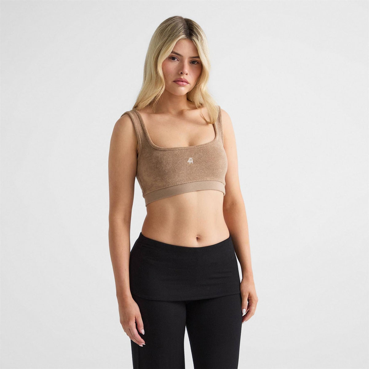 4th and Reckless Womens Drift Top Strappy Crop