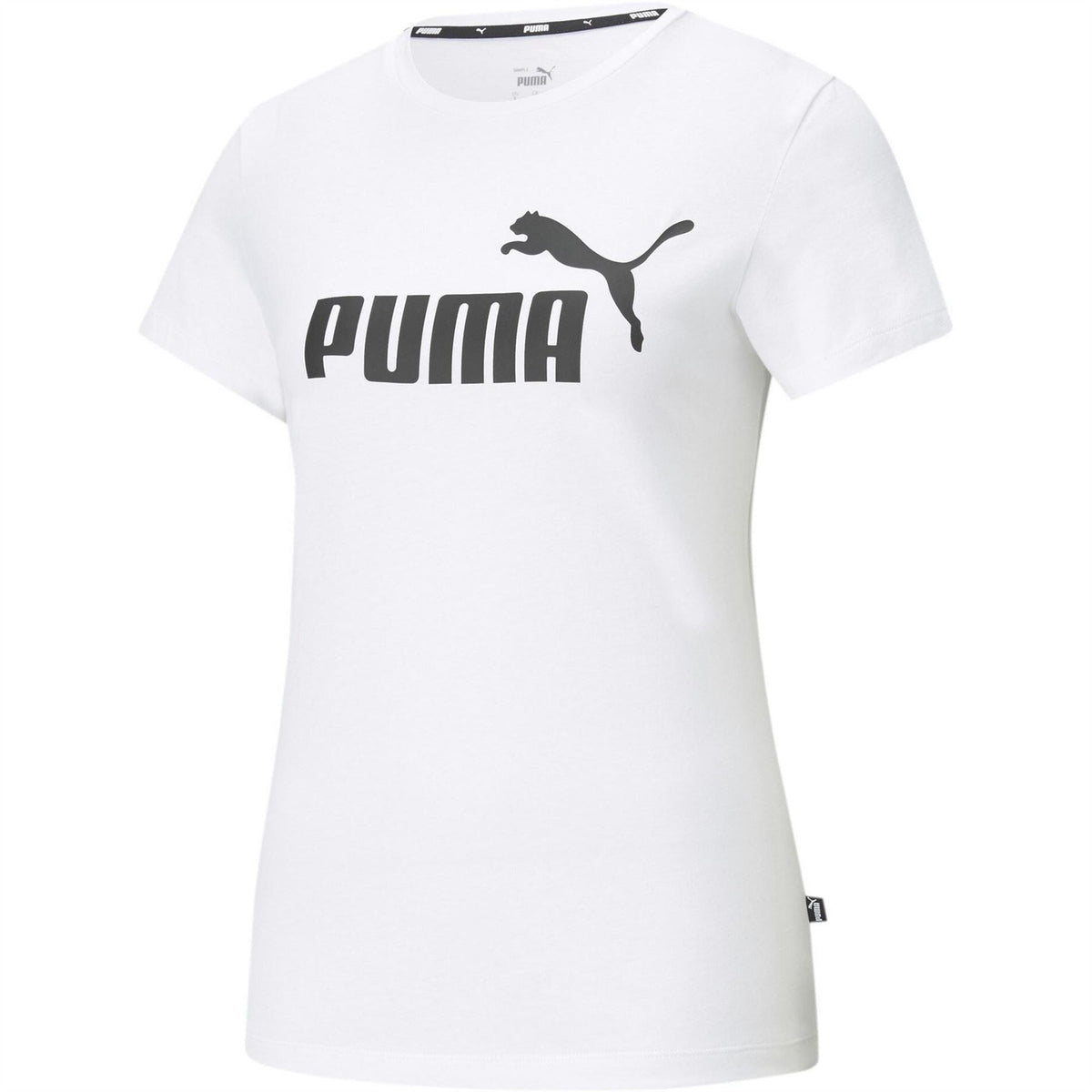 Puma No1 Logo Print Regular Fit T-Shirt