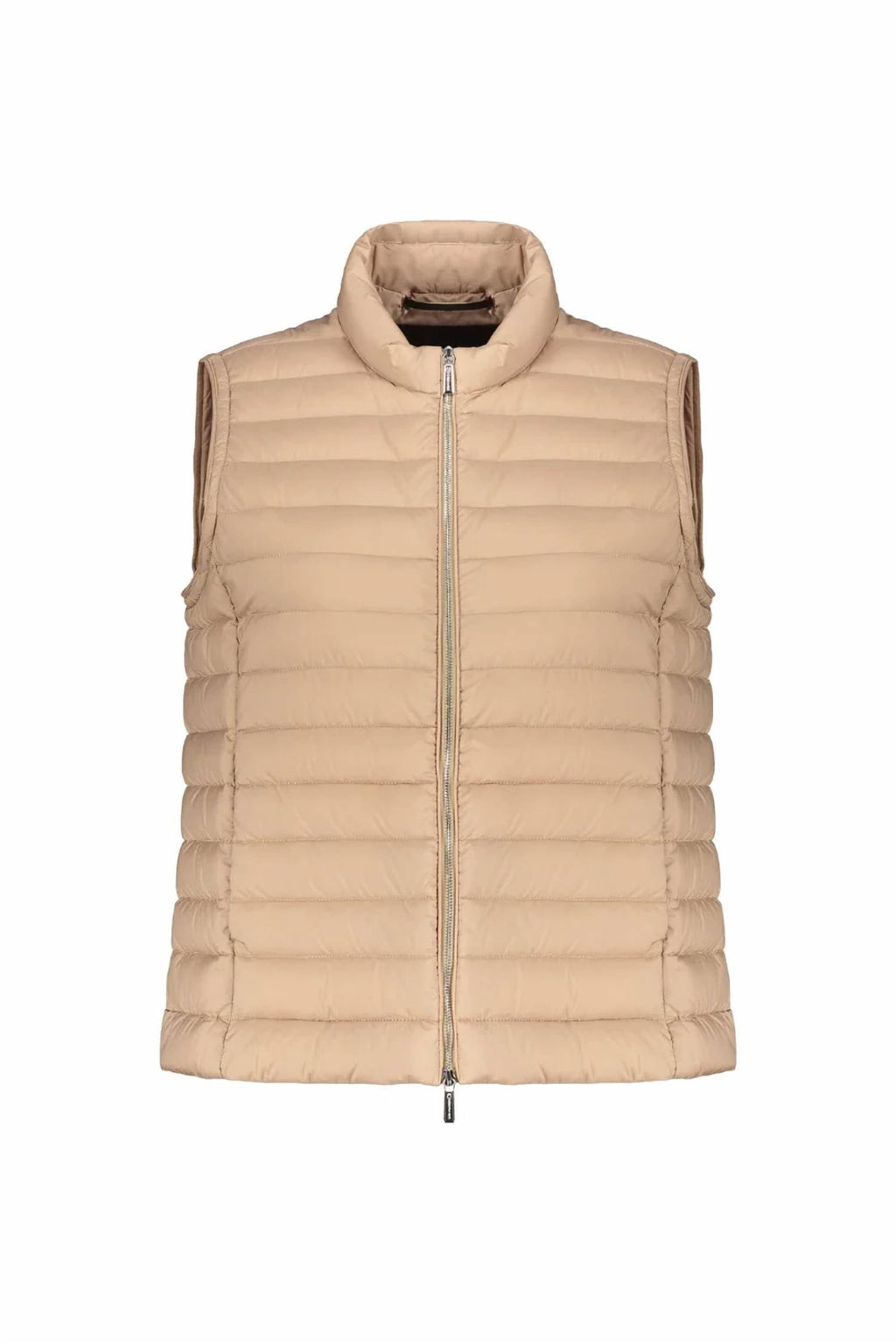 Women's Oprah Sleeveless Vest In Tan
