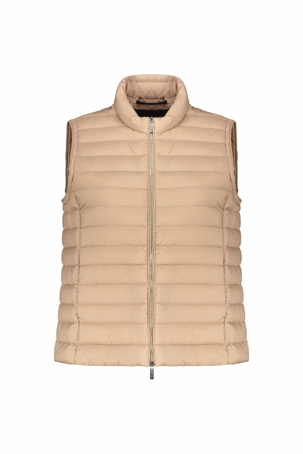 Women's Oprah Sleeveless Vest In Tan