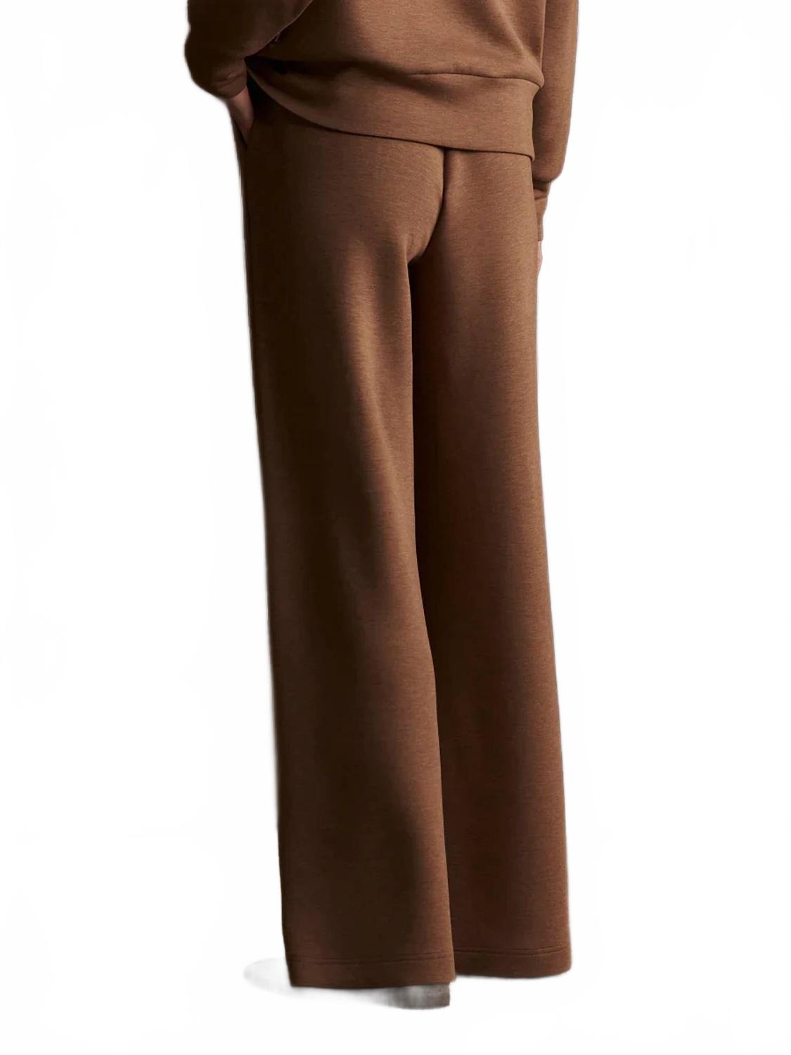 Extra Wide Leg Pant - 32" In Golden Bronze Marl