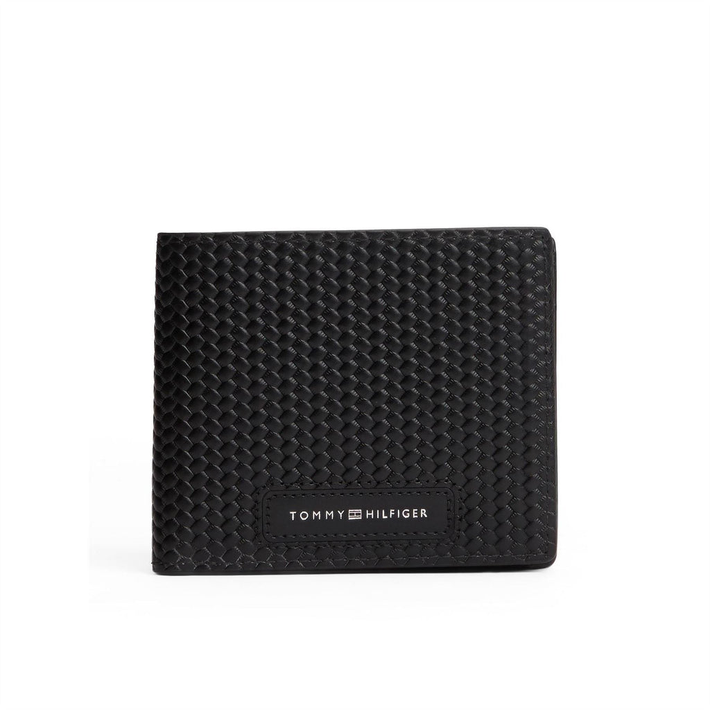 Tommy Hilfiger Textured Billfold Wallet with Coin Pocket