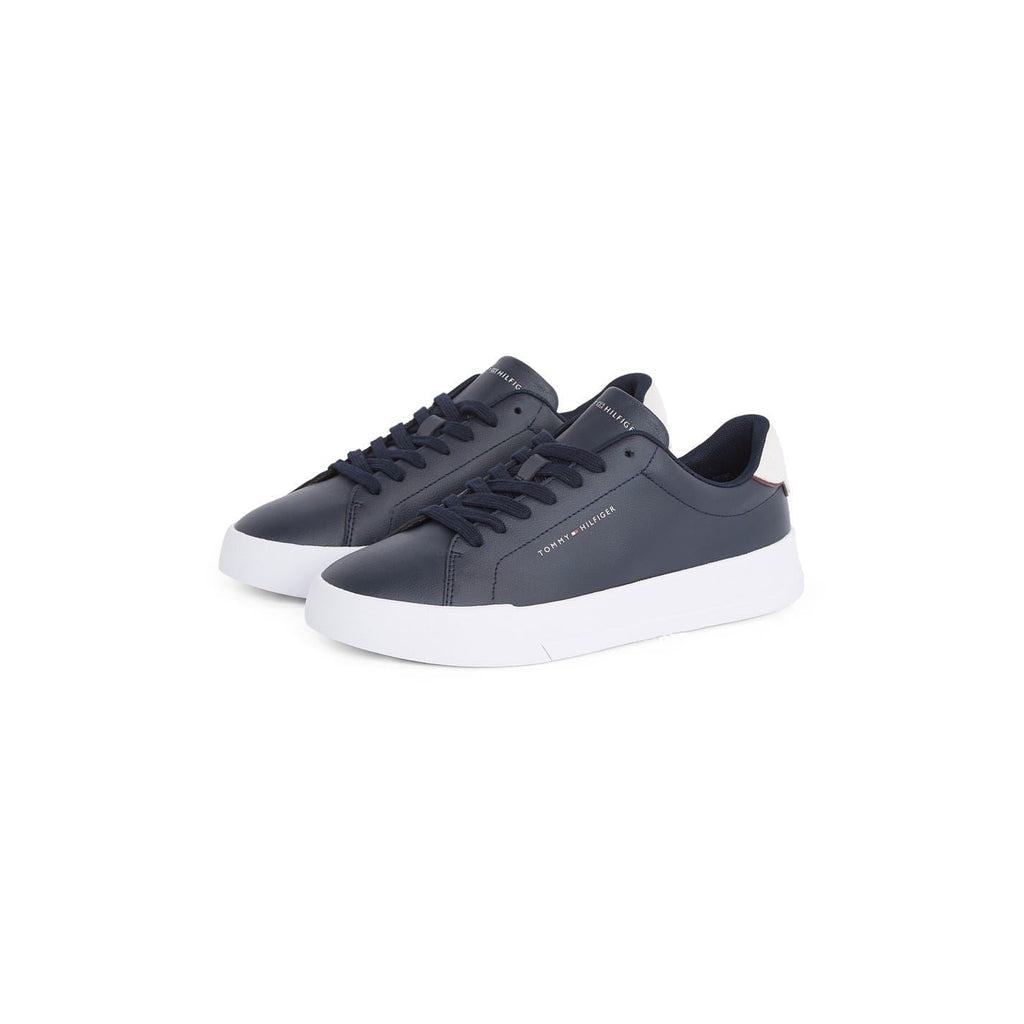 Tommy Hilfiger Leather Low Top Trainers
