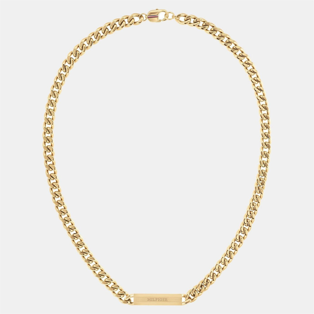 Tommy Hilfiger Hilfiger Mens Gold Ip Chain
